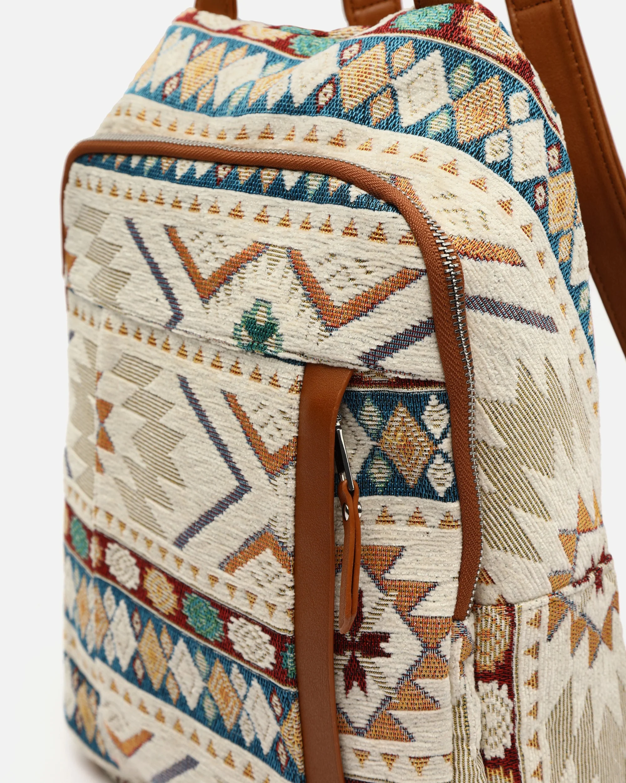 Tiani mochila antirrobo con estampado jacquard - Image 3