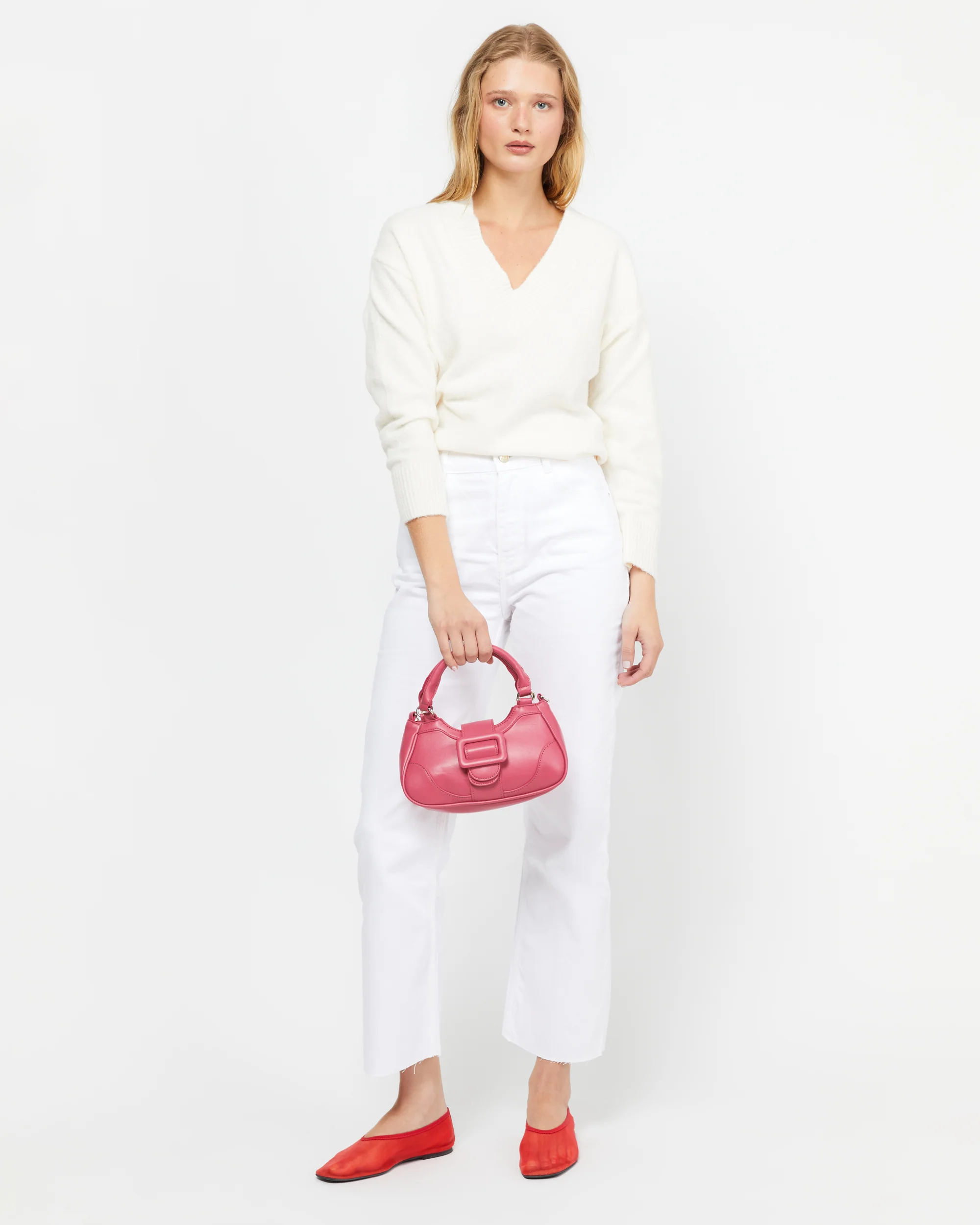 Victoria bolso de mano pequeño con asa bandolera extráible ED. - Image 12