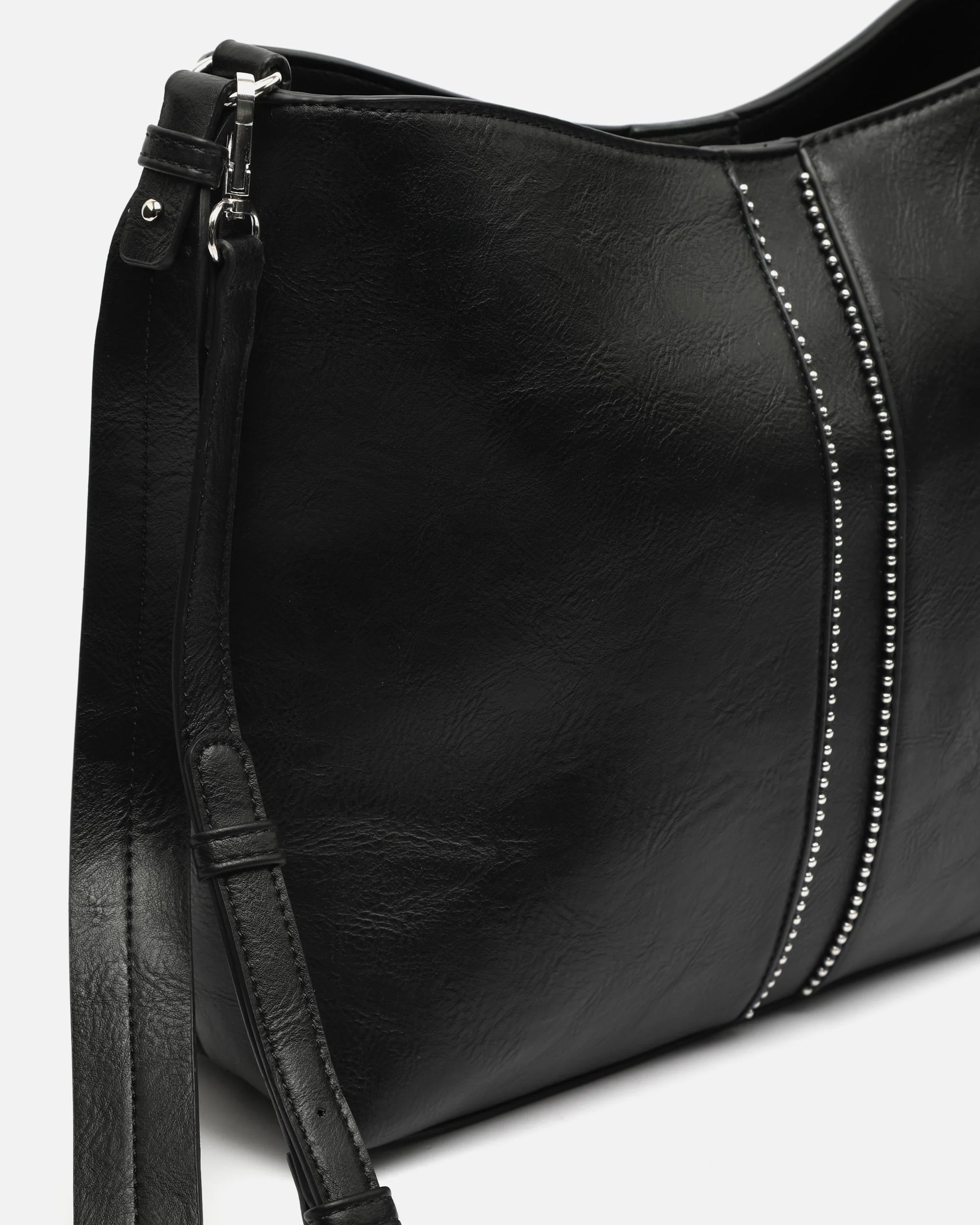 Zaoka bolso hobo con detalles metálicos y neceser e asa bandolera extraíble - Image 5